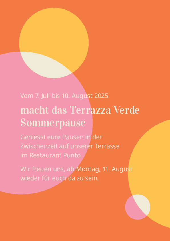 Sommerpause